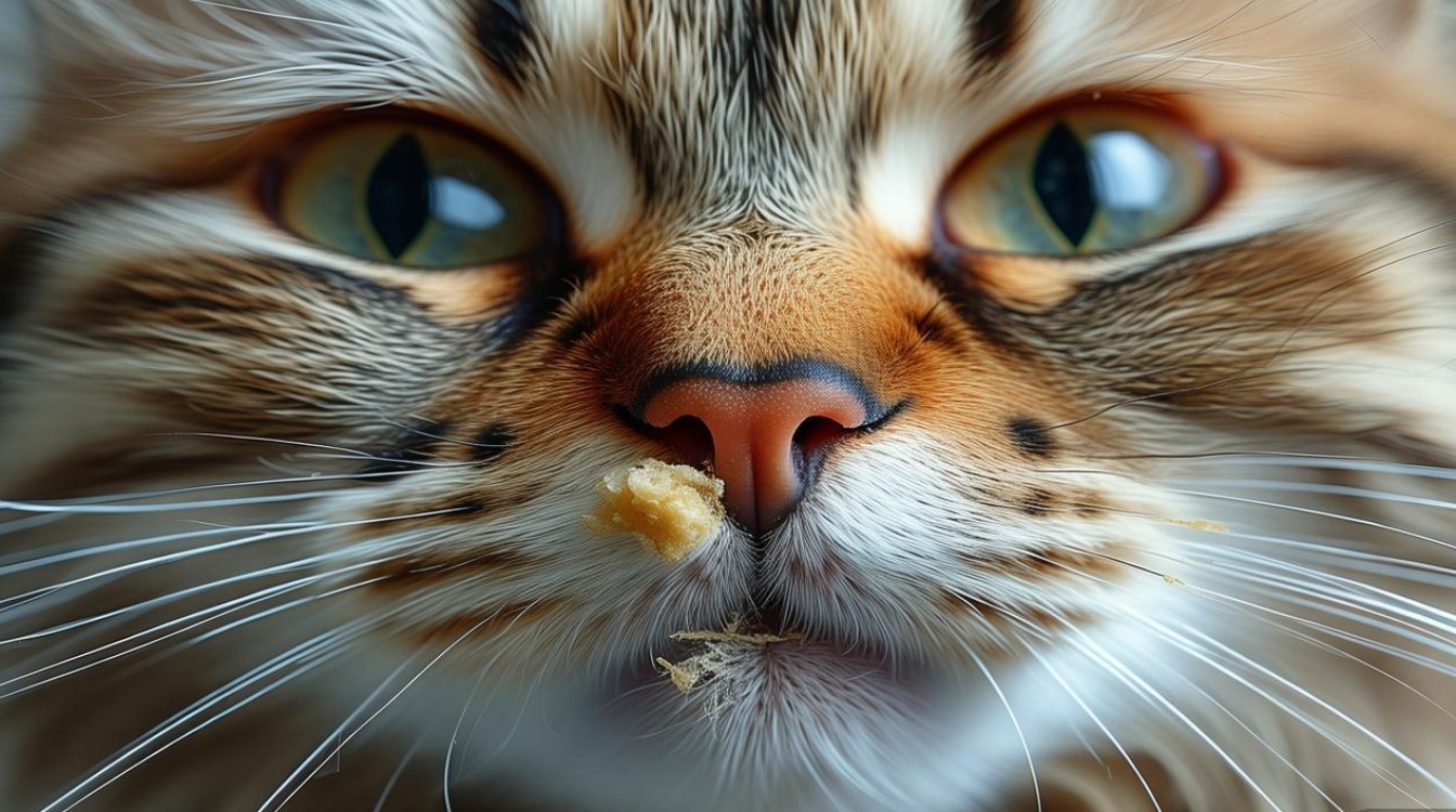 猫咪鼻子是鼻屎