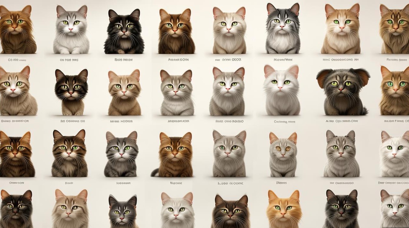 所有猫咪品种图片