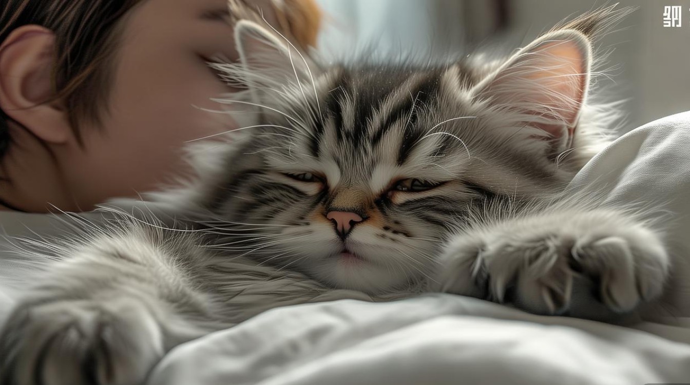 猫咪喜欢踩脸上