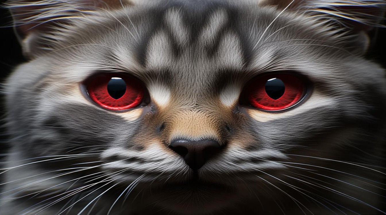 猫咪睁眼睛发红