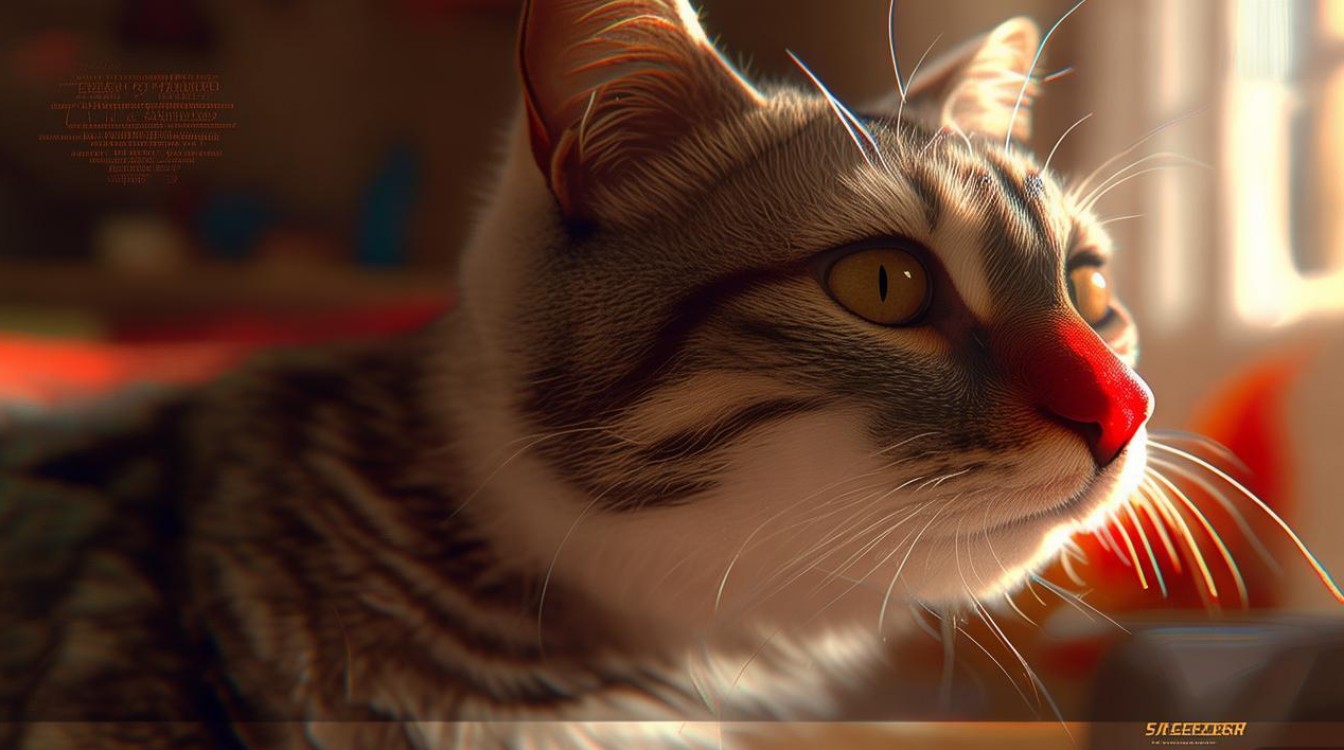 猫咪鼻子红 热