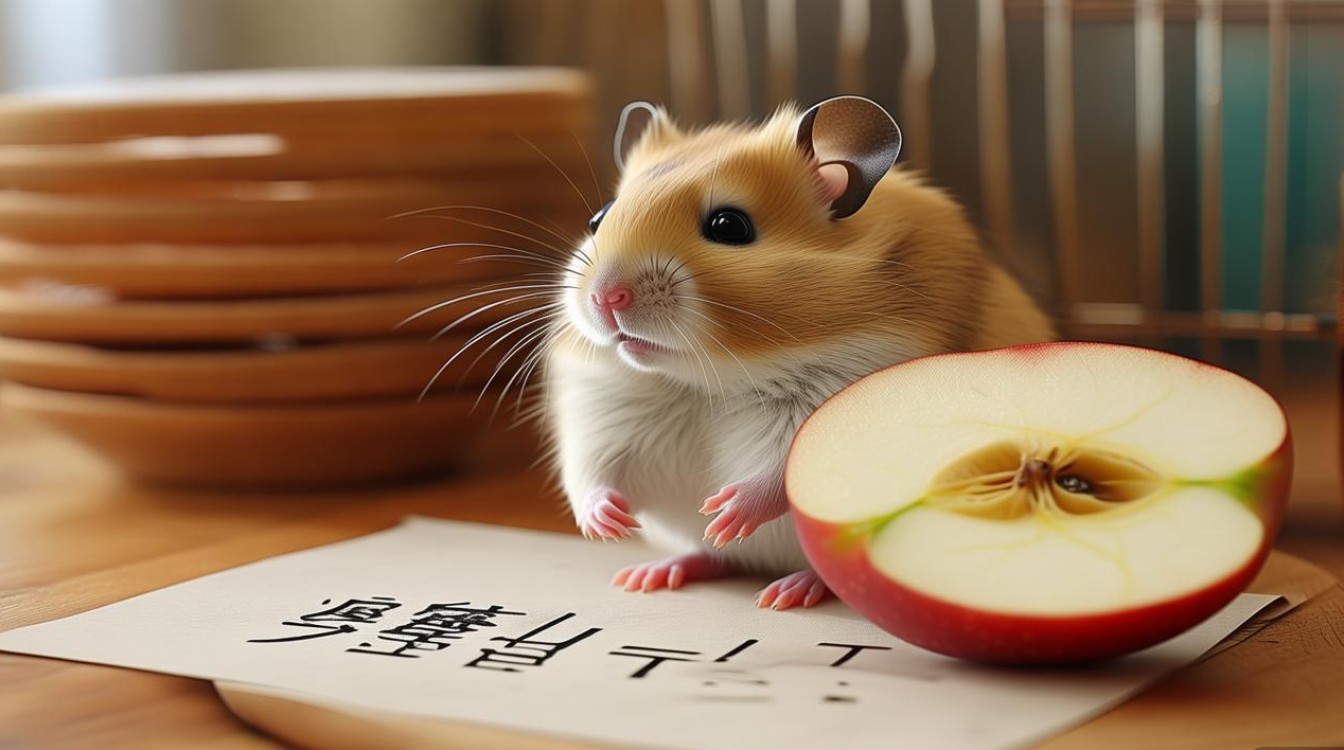 仓鼠便秘可以吃生苹果