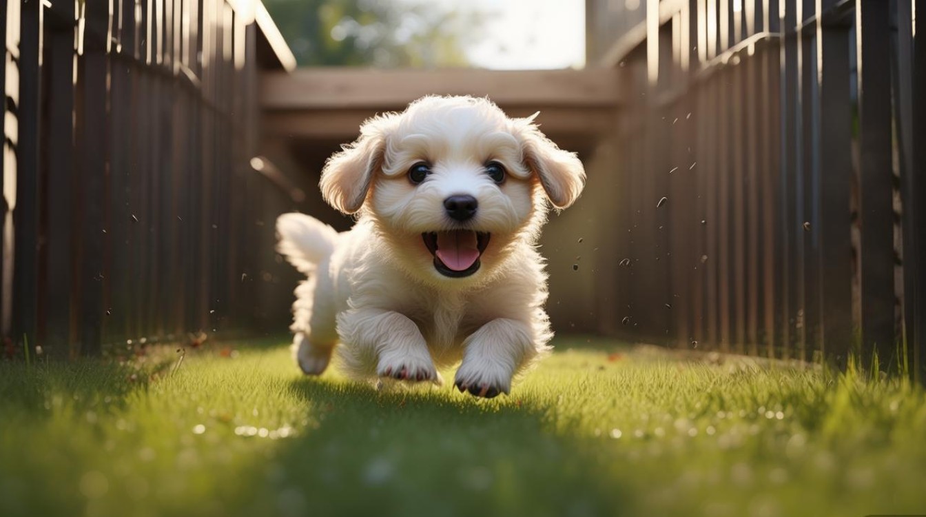狗狗一出笼子就到处尿