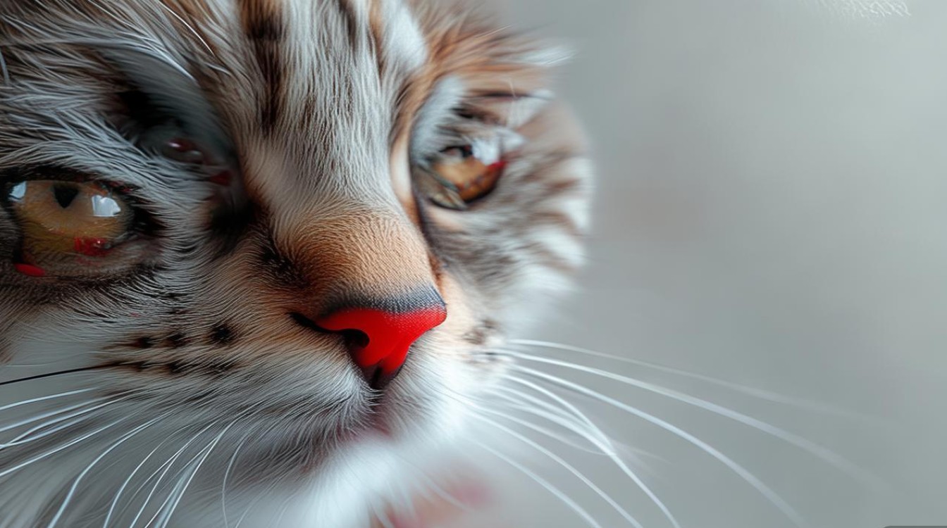 猫咪眼周围发红