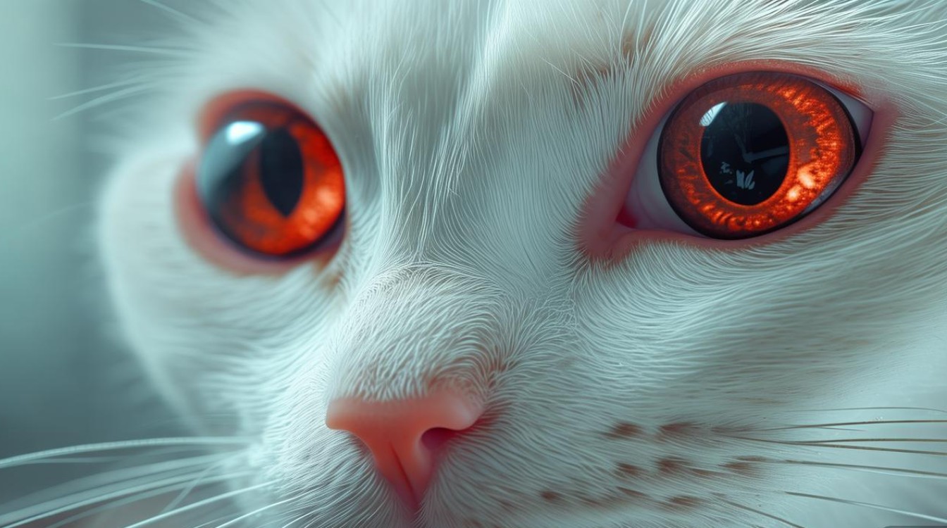 猫咪眼周围发红