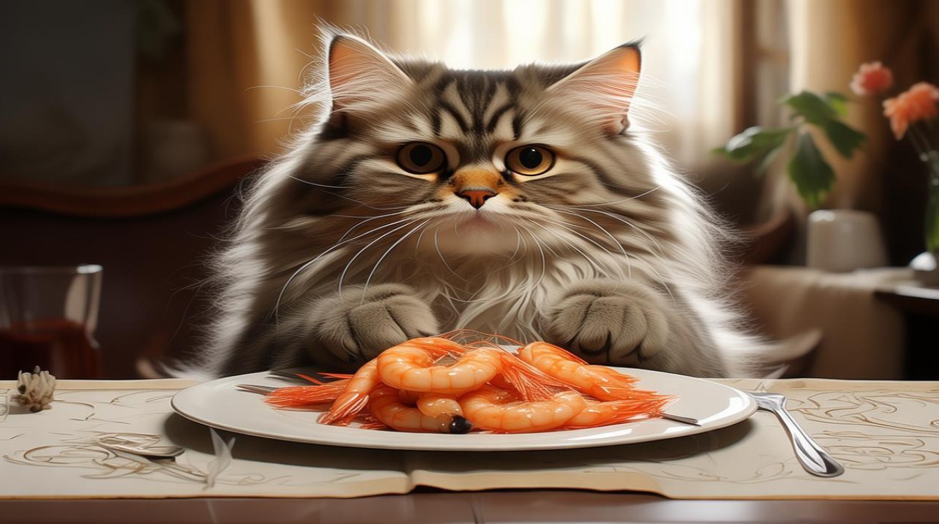猫咪可以吃虾子