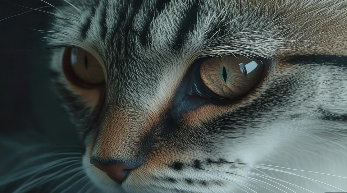 猫咪眼睛模糊无光