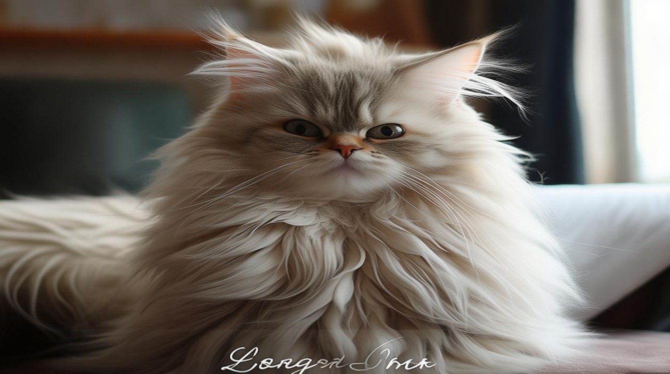 猫咪耳朵毛很长